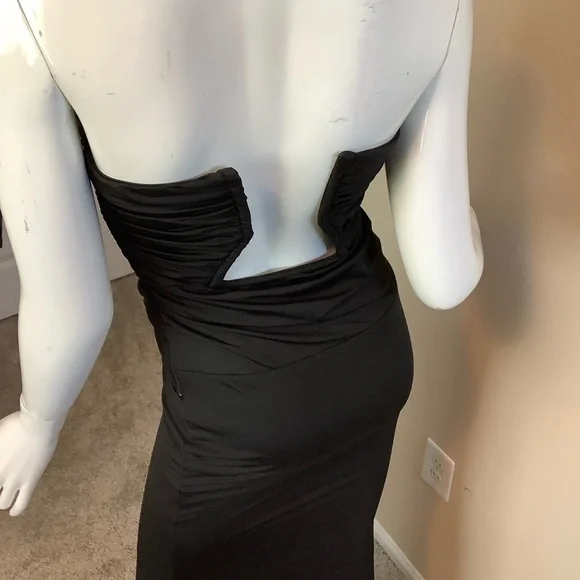 Fashion Nova Grand Entrance  Black Maxi Dress - Picture 9 of 9